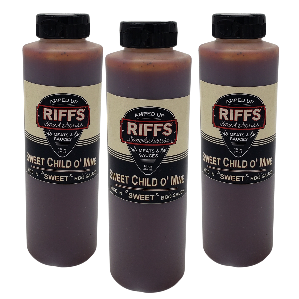 Rowdy Riffs Riffs 3 Pack of Sauce – Riffs Smokehouse