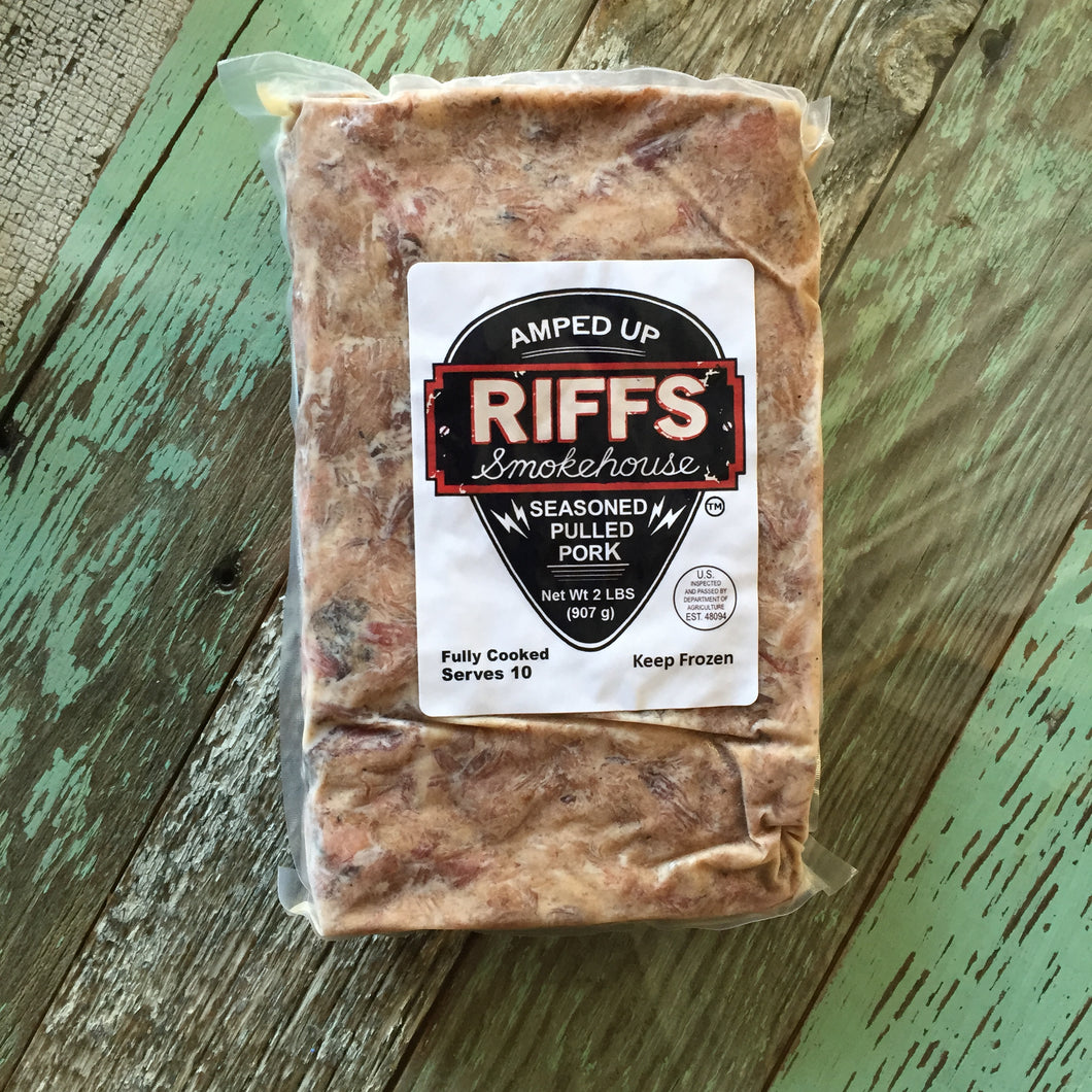 Riffs Pulled Pork 2-lb Bulk Pack w/ no sauce (PICKUP ONLY)